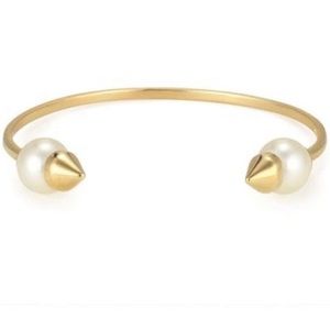 ✨Stella & Dot Gold & Peal Spiked Cuff